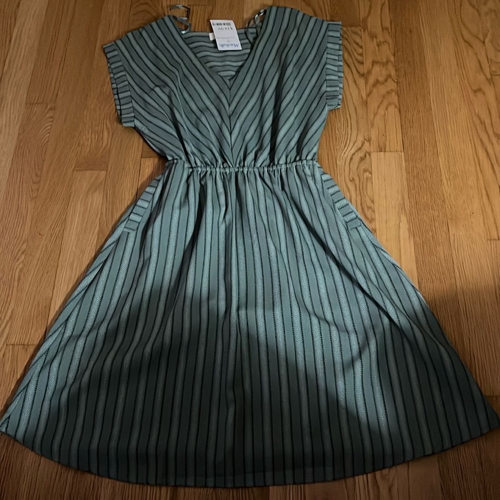 Monteau Striped Dress